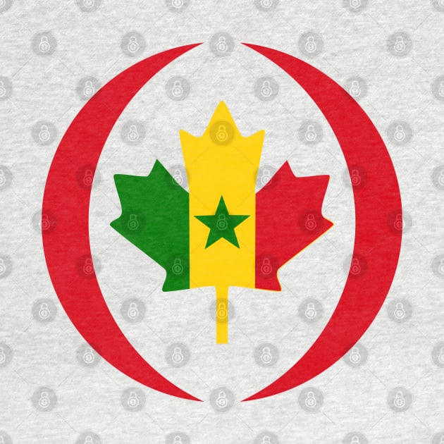 Senegalese Canadiain Multinational Patriot Flag Series by Village Values